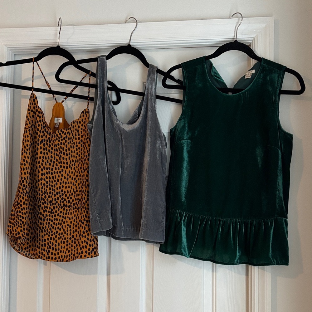 Lot of J. Crew Tank Tops - Work / Professional Tops